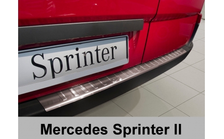Накладка на задний бампер Mercedes Sprinter