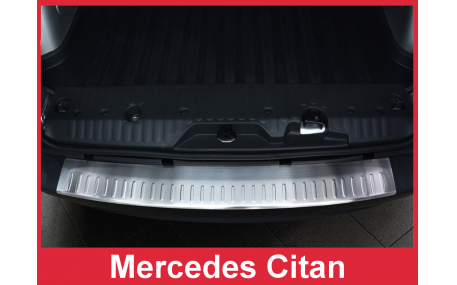 Накладка на задний бампер Mercedes Citan