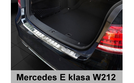 Накладка на задний бампер Mercedes E-class W212