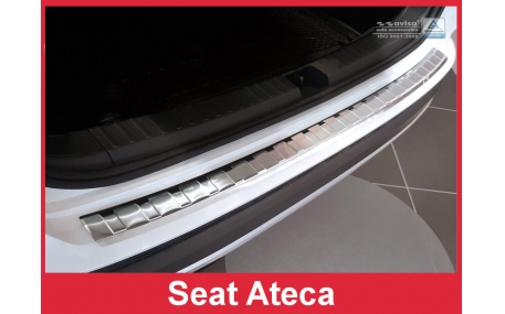 Накладка на задний бампер Seat Ateca