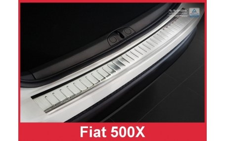 Накладка на задний бампер Fiat 500X