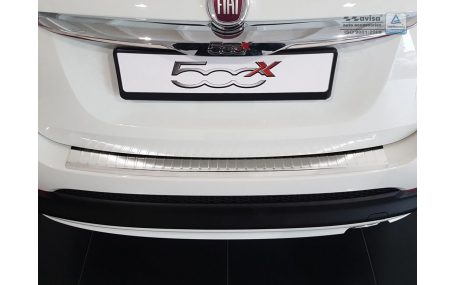 Накладка на задний бампер Fiat 500X