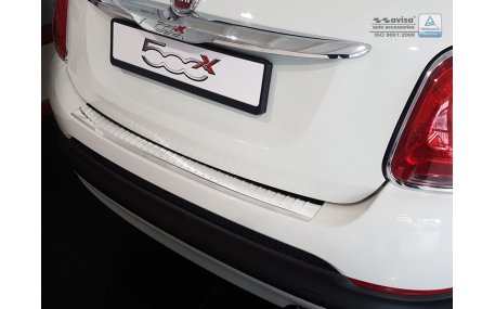Накладка на задний бампер Fiat 500X