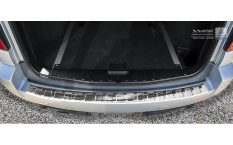 Накладка на задний бампер BMW X3 E83