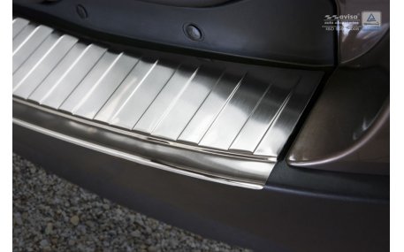 Накладка на задний бампер Renault Scenic