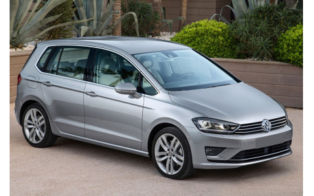 Накладка на задний бампер Volkswagen Golf 7