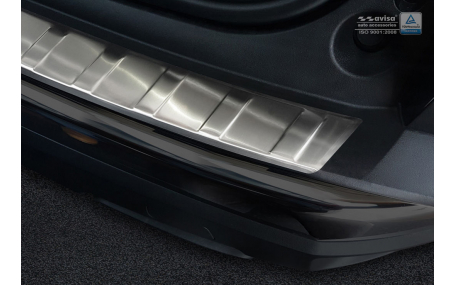 Накладка на задний бампер Peugeot 3008