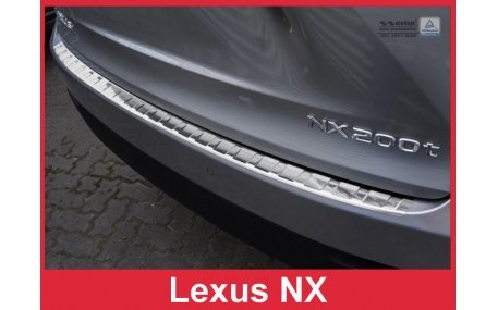 Накладка на задний бампер Lexus NX