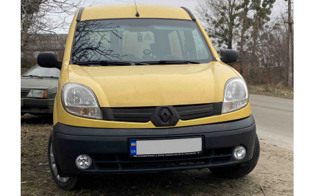 Зимняя накладка на решетку Renault Kangoo