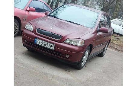 Зимняя накладка на решетку Opel Astra G