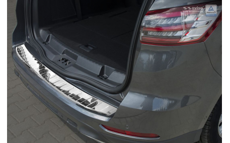 Накладка на задний бампер Ford S-Max