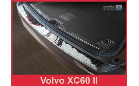 Накладка на задний бампер Volvo XC60