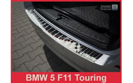 Накладка на задний бампер BMW 5 (F11)