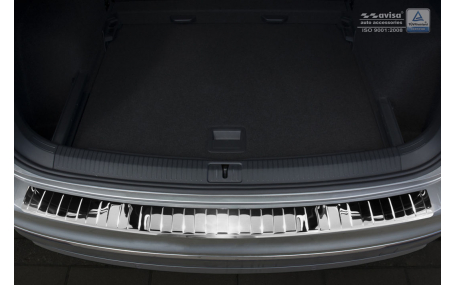 Накладка на задний бампер Volkswagen Tiguan