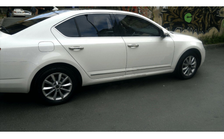 Хром накладки Skoda Octavia A7