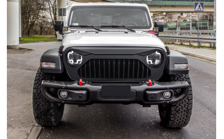 Решетка радиатора Jeep Wrangler JL