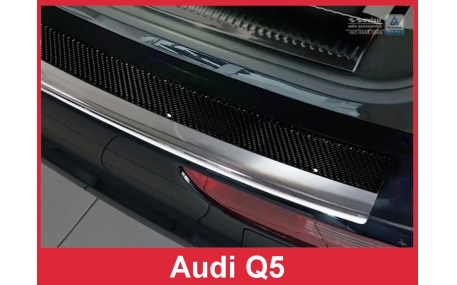 Накладка на задний бампер Audi Q5