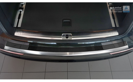 Накладка на задний бампер Audi Q5