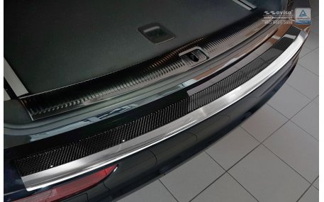 Накладка на задний бампер Audi Q5