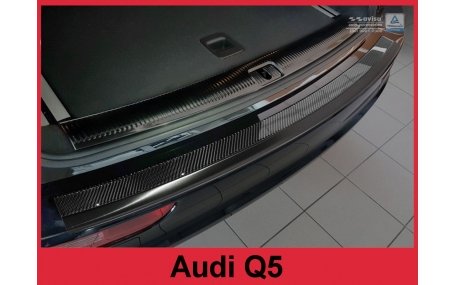Накладка на задний бампер Audi Q5