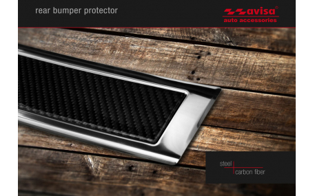 Накладка на задний бампер Mazda CX-5