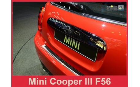Накладка на задний бампер Mini Cooper