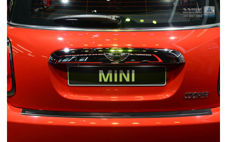 Накладка на задний бампер Mini Cooper