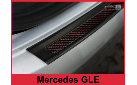 Накладка на задний бампер Mercedes GLE-Class Coupe