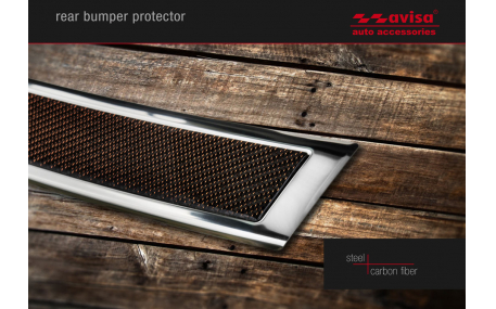 Накладка на задний бампер Mercedes GLC-Class X253