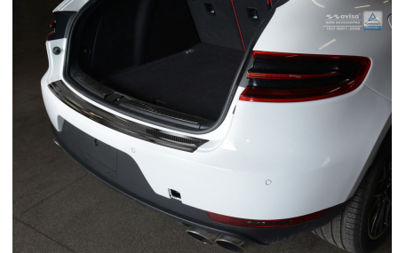 Накладка на задний бампер Porsche Macan