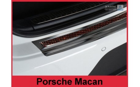 Накладка на задний бампер Porsche Macan