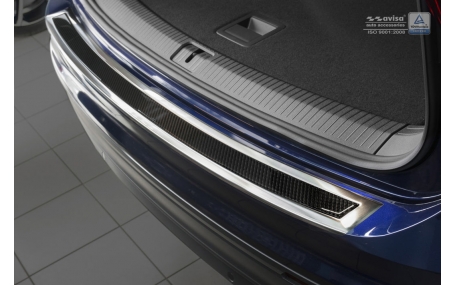 Накладка на задний бампер Volkswagen Tiguan