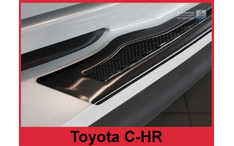 Накладка на задний бампер Toyota C-HR