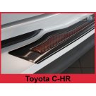 Накладка на задний бампер Toyota C-HR