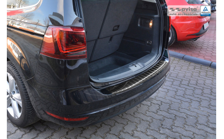 Накладка на задний бампер Volkswagen Sharan