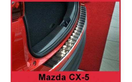 Накладка на задний бампер Mazda CX-5