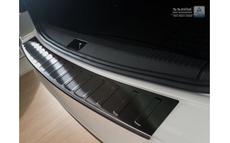 Накладка на задний бампер Skoda Octavia A7 2013-2017