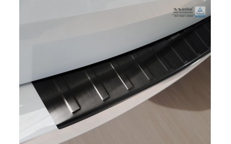 Накладка на задний бампер Skoda Octavia A7 2013-2017