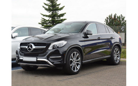 Накладка на задний бампер Mercedes GLE-Class Coupe