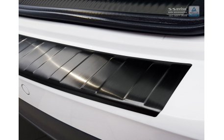 Накладка на задний бампер Audi A4 B9