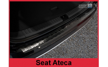 Накладка на задний бампер Seat Ateca
