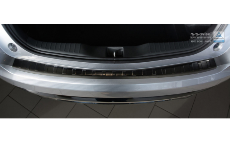 Накладка на задний бампер Honda Civic