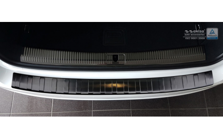 Накладка на задний бампер Audi A4 B9