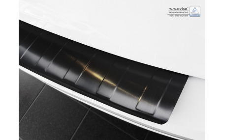 Накладка на задний бампер Audi A4 B9