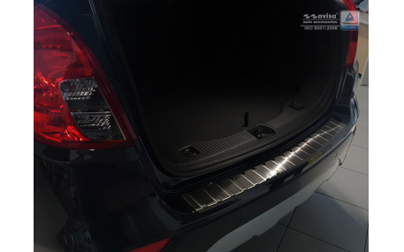 Накладка на задний бампер Opel Mokka 2016-2020