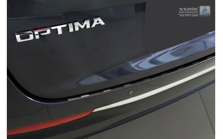 Накладка на задний бампер Kia Optima