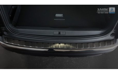 Накладка на задний бампер Peugeot 3008