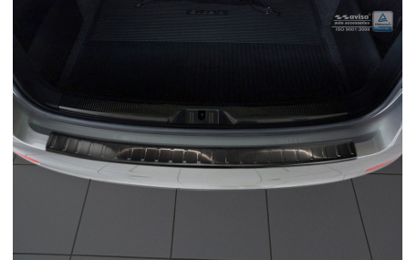 Накладка на задний бампер Skoda Superb