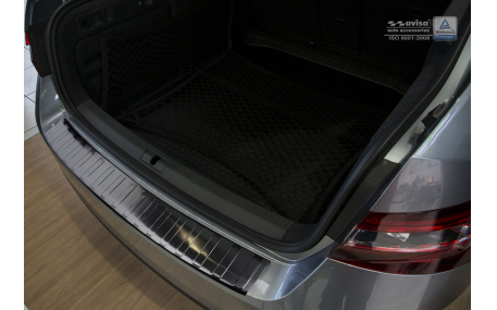 Накладка на задний бампер Skoda Superb