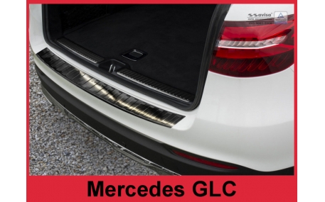 Накладка на задний бампер Mercedes GLC-Class X253